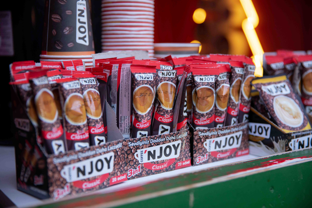“Coffee`N Joy” markası “Soyuq əllər isti ürəklər” yarmarkasında - VİDEO 