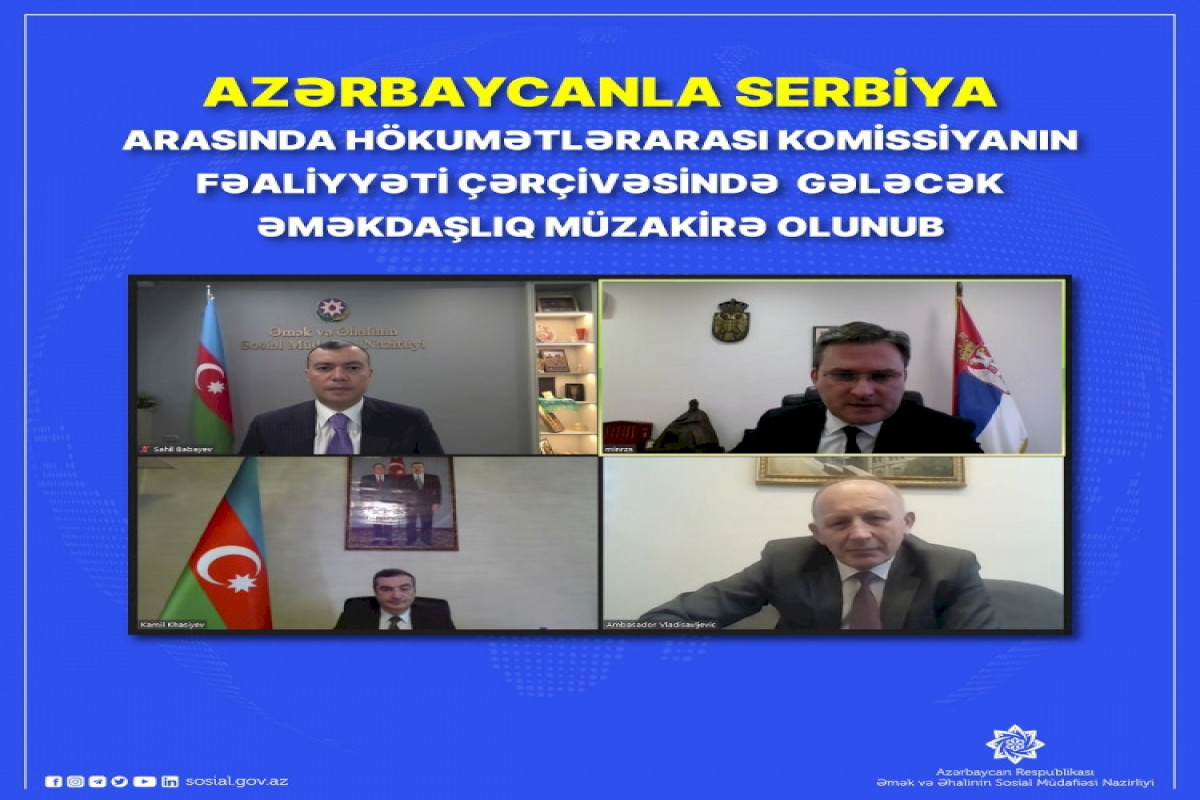 Azərbaycanla Serbiya arasında gələcək əməkdaşlıq müzakirə olunub