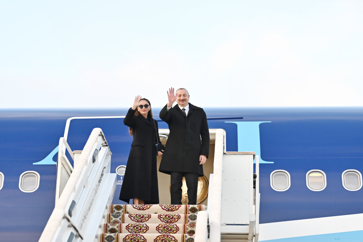 Prezident İlham Əliyevin Türkmənistana səfəri başa çatıb