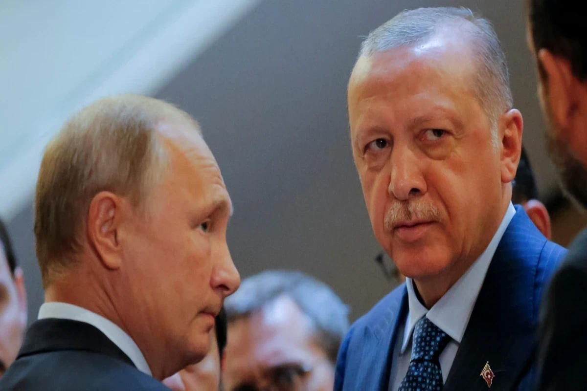 Russian President Vladimir Putin and Turkish President Recep Tayyip Erdogan