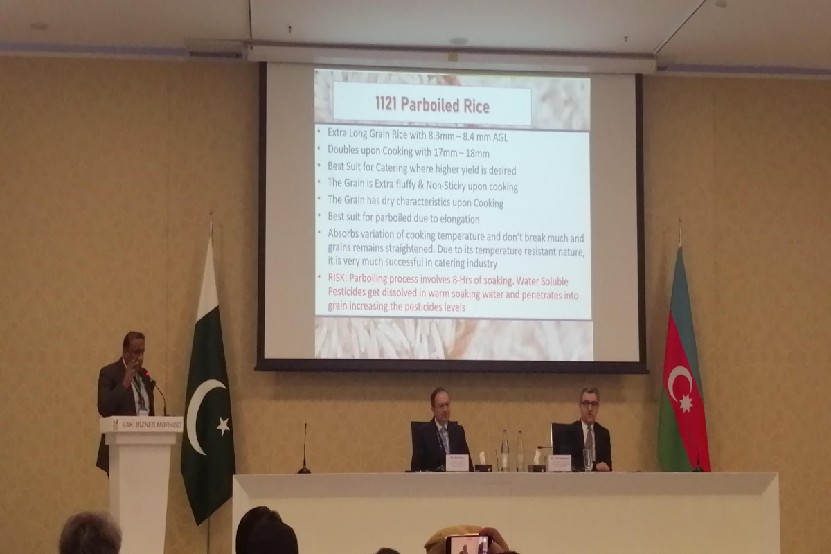 Пакистанские экспортеры риса приглашены в Азербайджан