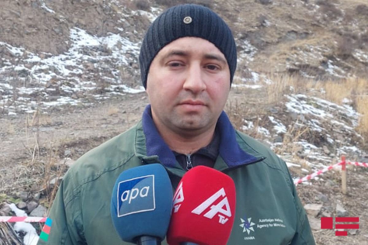 ANAMA: İlkin ehtimala görə, Kəlbəcərin Çıraq kəndində partlayan "TM 62-M" tipli tank əleyhinə minadır - FOTO 