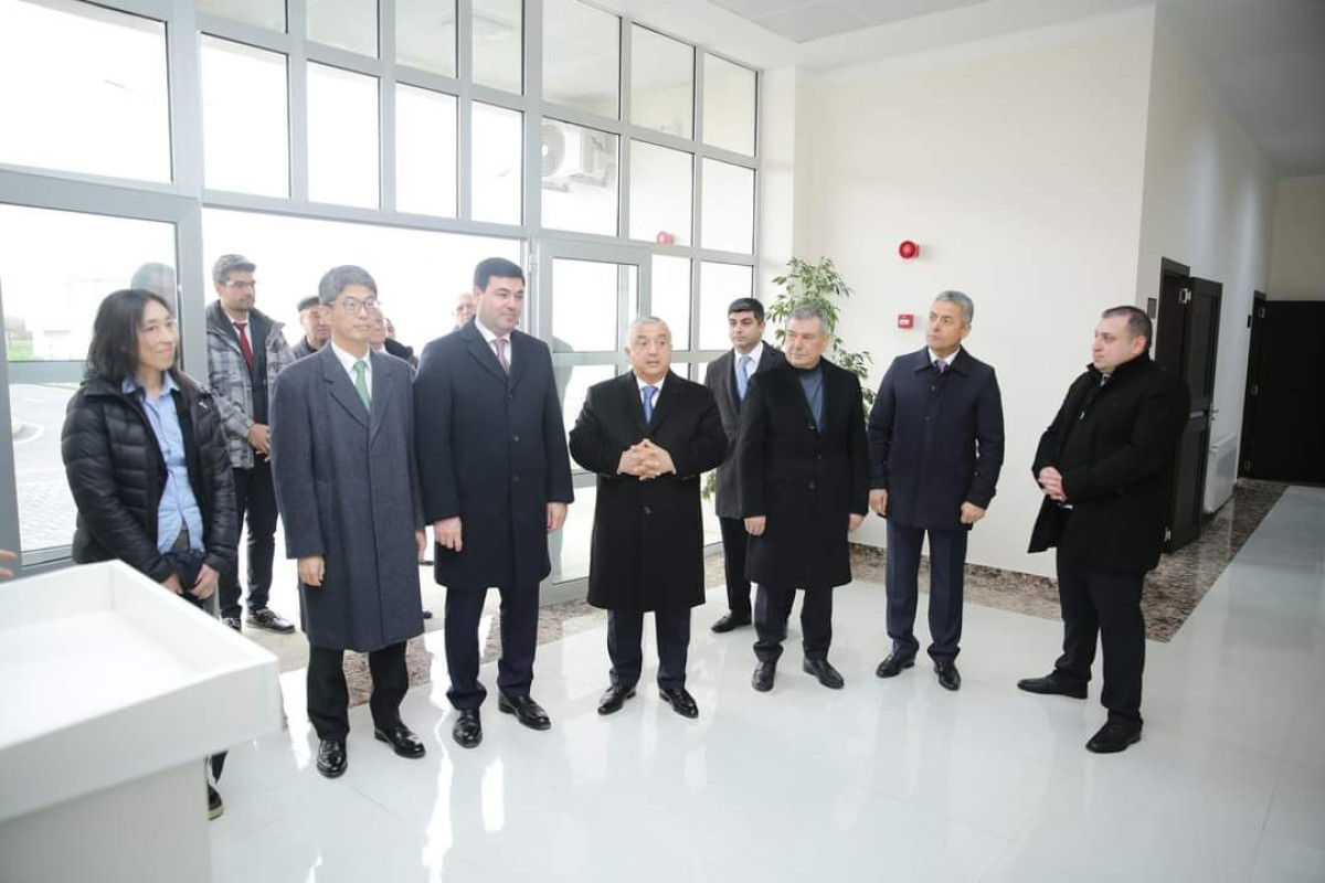 Yaponiyanın dəstəyi ilə Xaçmazda sutəmizləyici qurğular kompleksi istifadəyə verilib - FOTO 