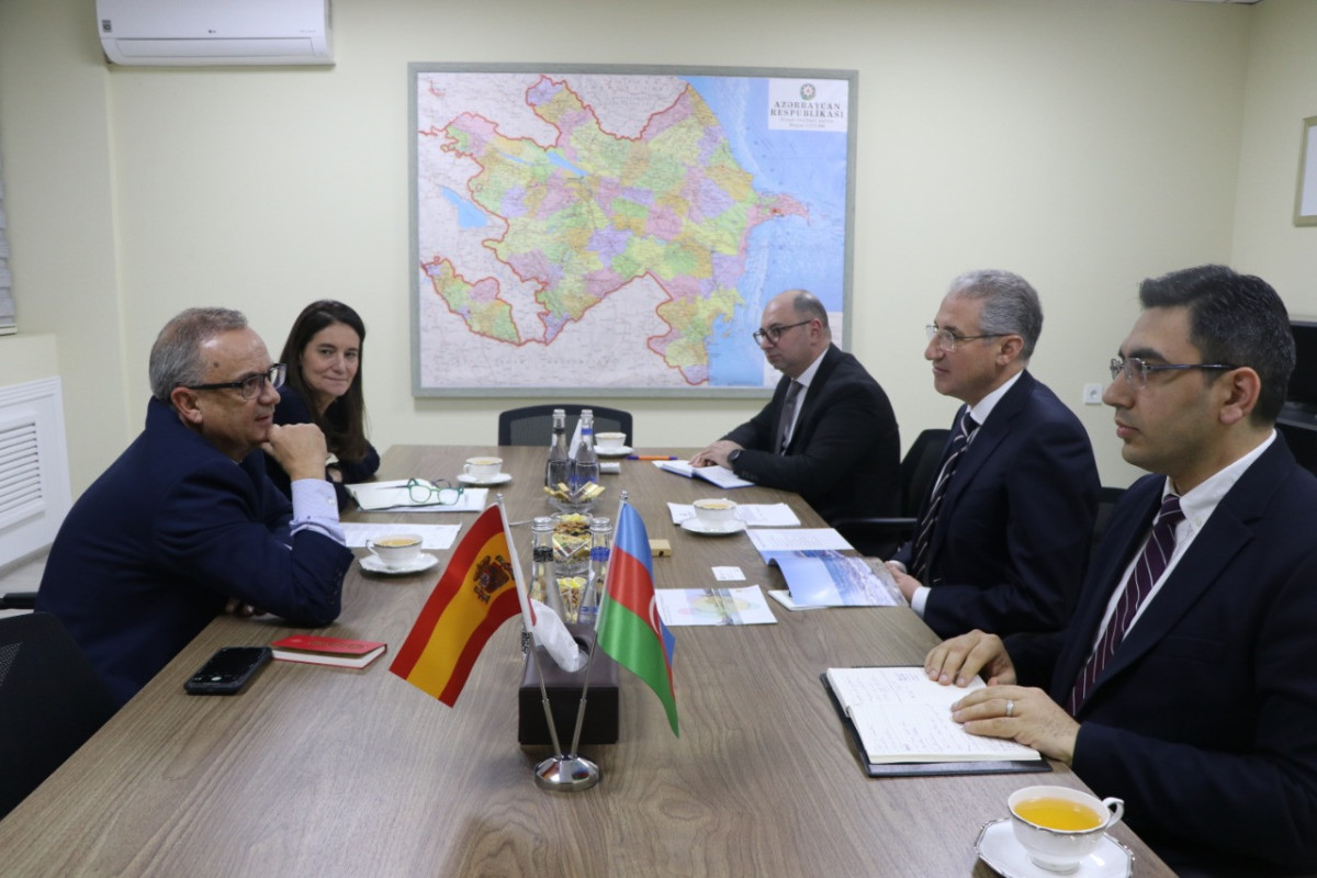Azərbaycan və İspaniya ətraf mühitin mühafizəsi haqqında müzakirələr aparıb
