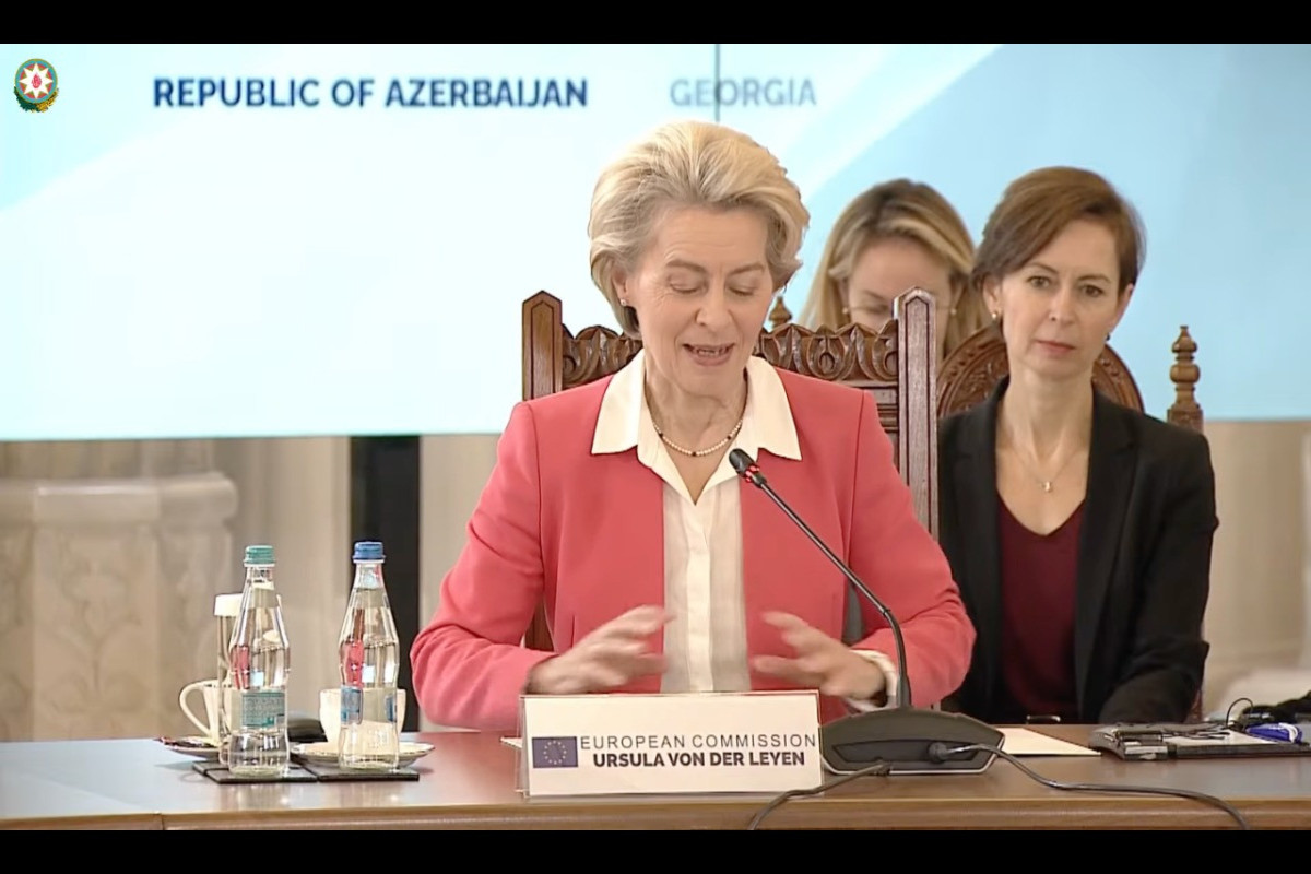 Ursula von der Leyen: Azərbaycan Avropanın etibarlı enerji tərəfdaşıdır