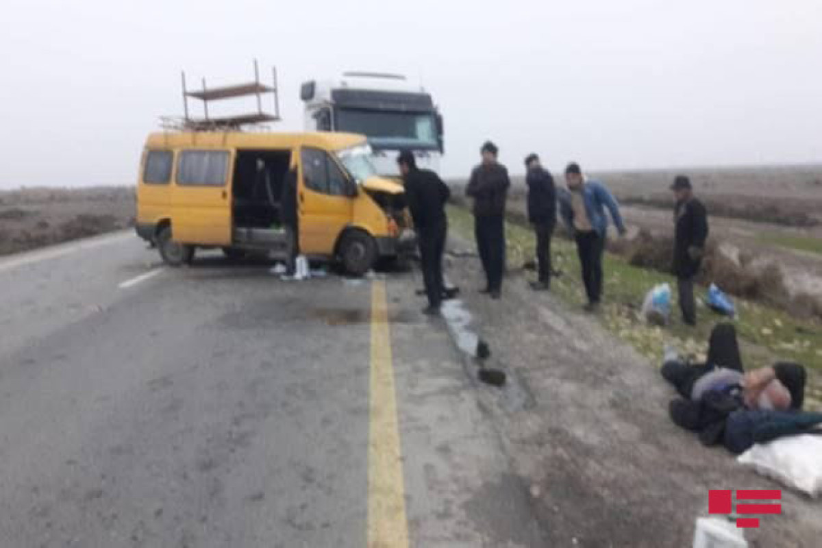 Biləsuvarda baş verən yol qəzasında xəsarət alanların adları məlum olub - SİYAHI   - YENİLƏNİB - 2 