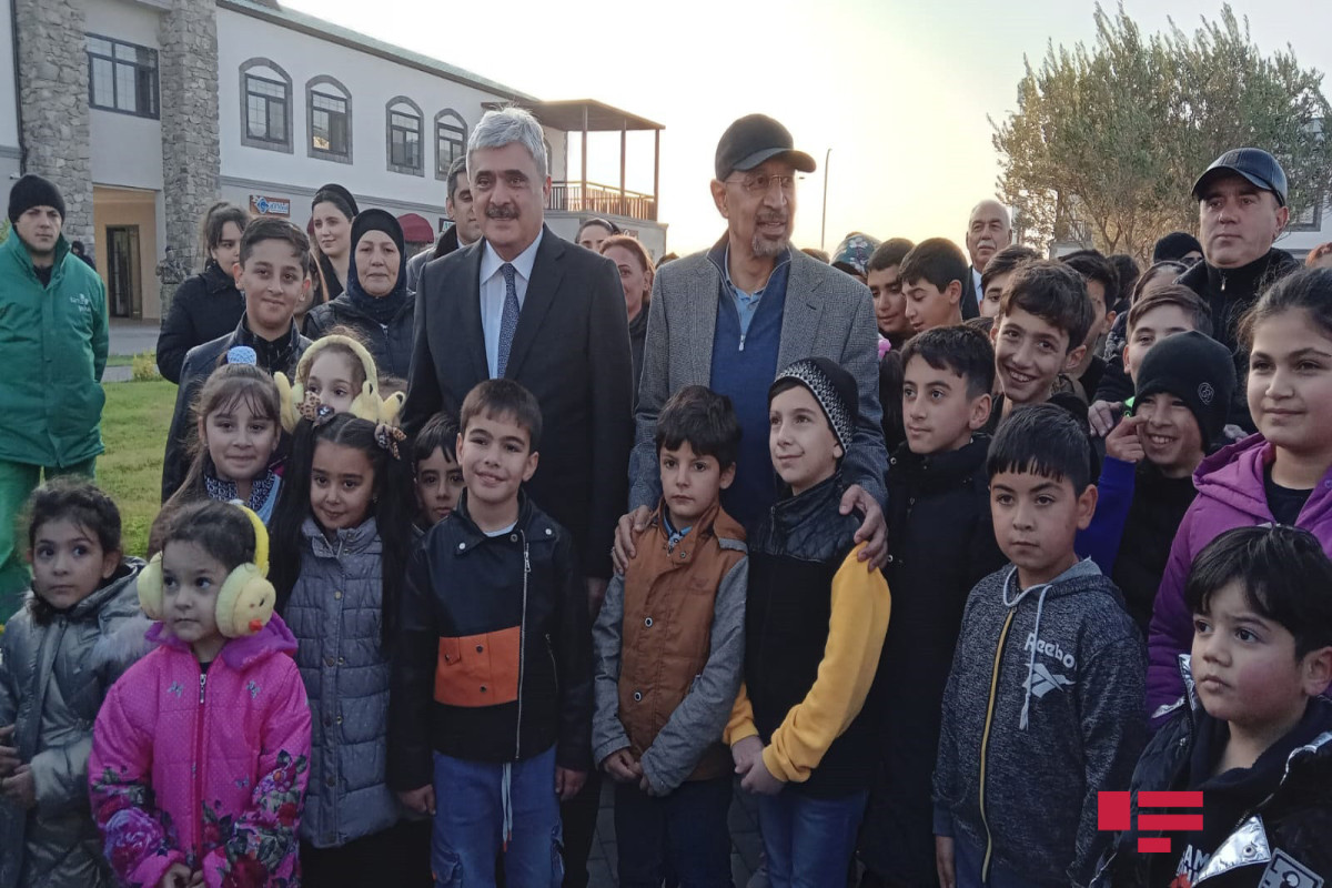 Səudiyyəli nazir "Ağalı" sakinlərini təbrik edib - FOTO  - VİDEO 