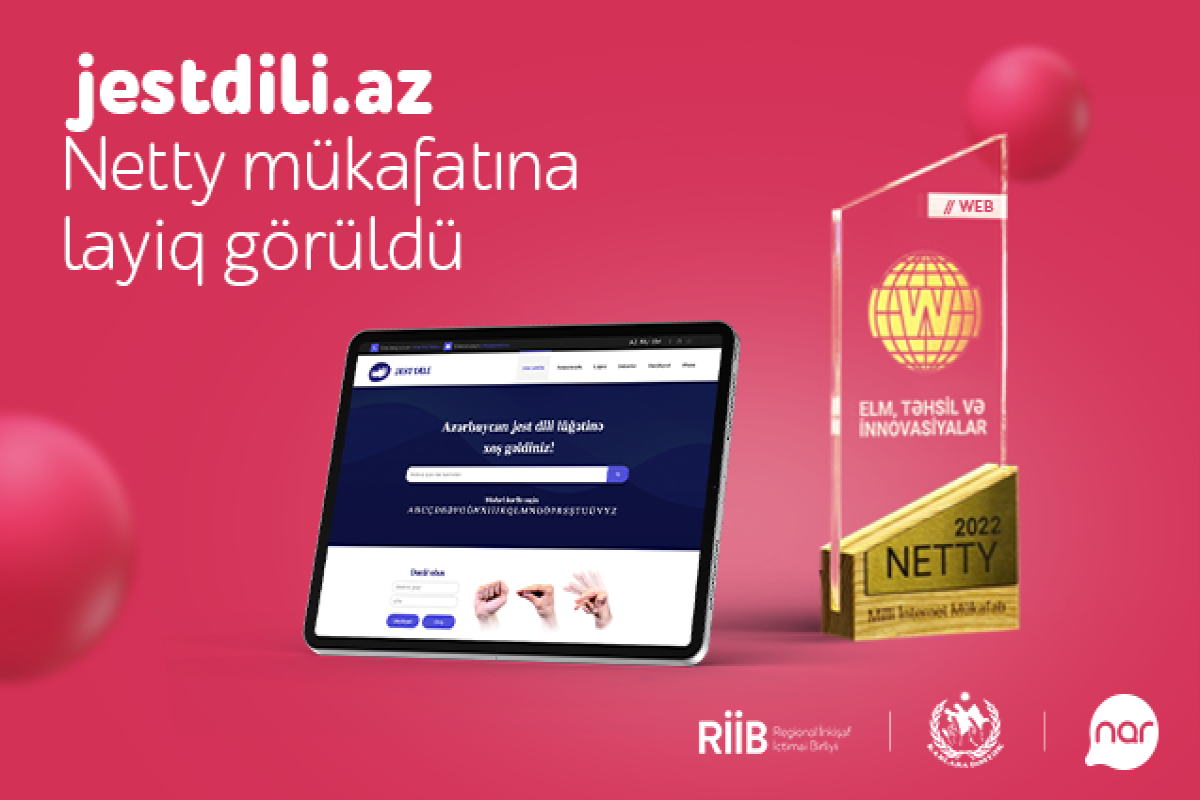 “Nar”ın sosial layihəsi NETTY mükafatına layiq görülüb - FOTO 