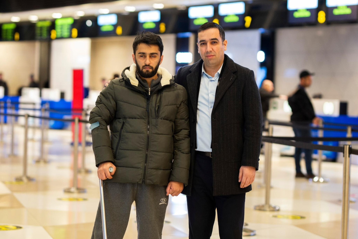 Daha 4 qazi Türkiyədə müalicəsini tamamlayaraq Vətənə qayıdıb