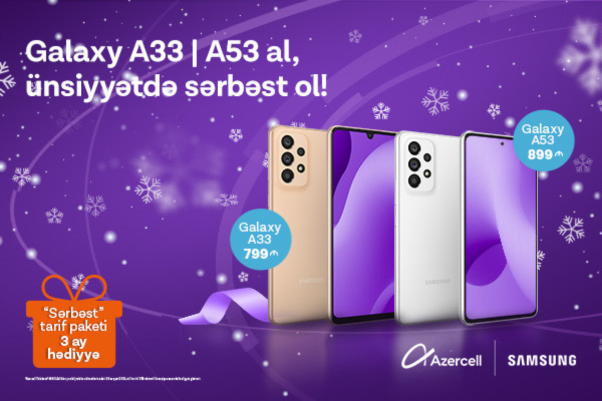 “Samsung” smartfonları “Azercell” ilə daha sərfəlidir