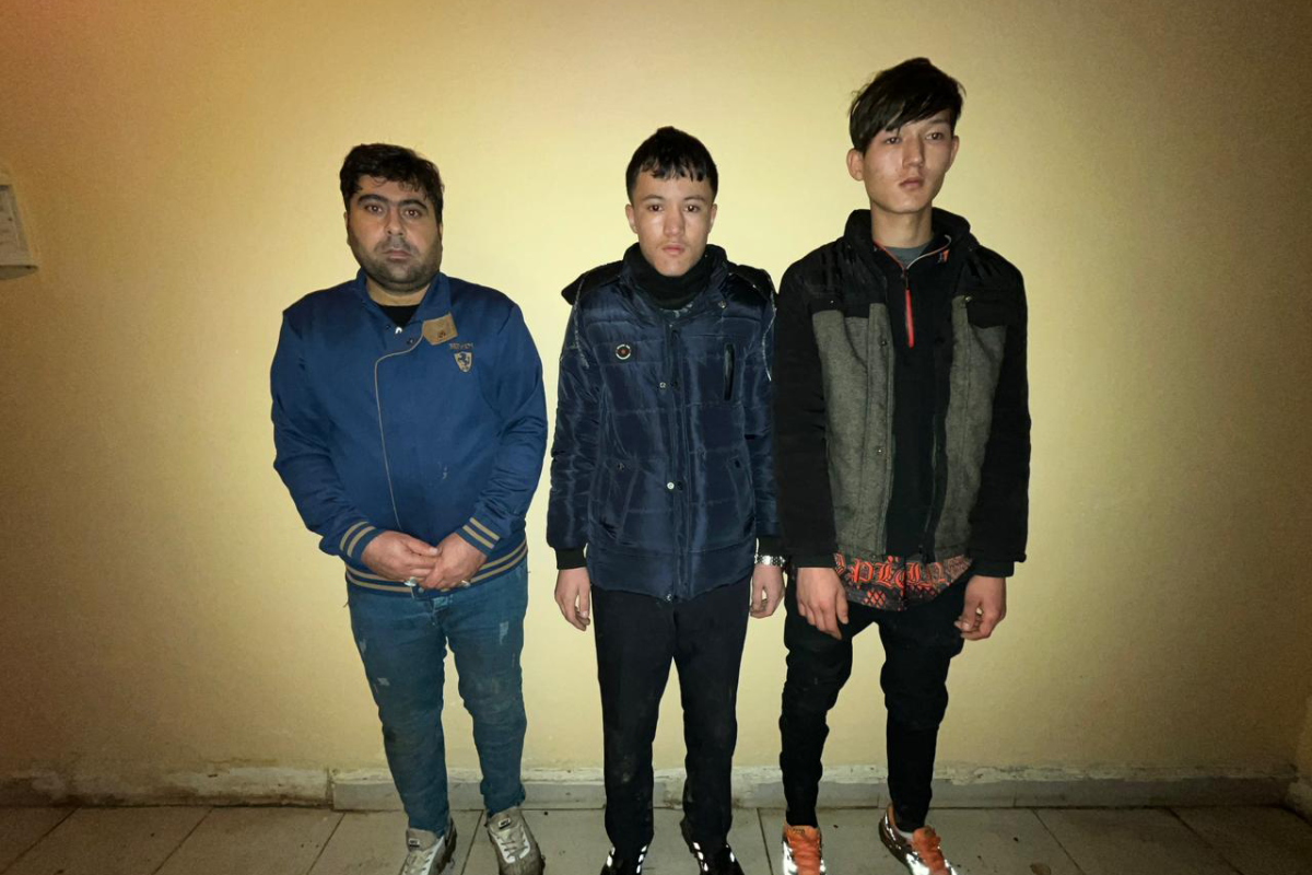 İrandan Azərbaycana keçmək istəyən 3 Əfqanıstan vətəndaşı saxlanılıb - FOTO 