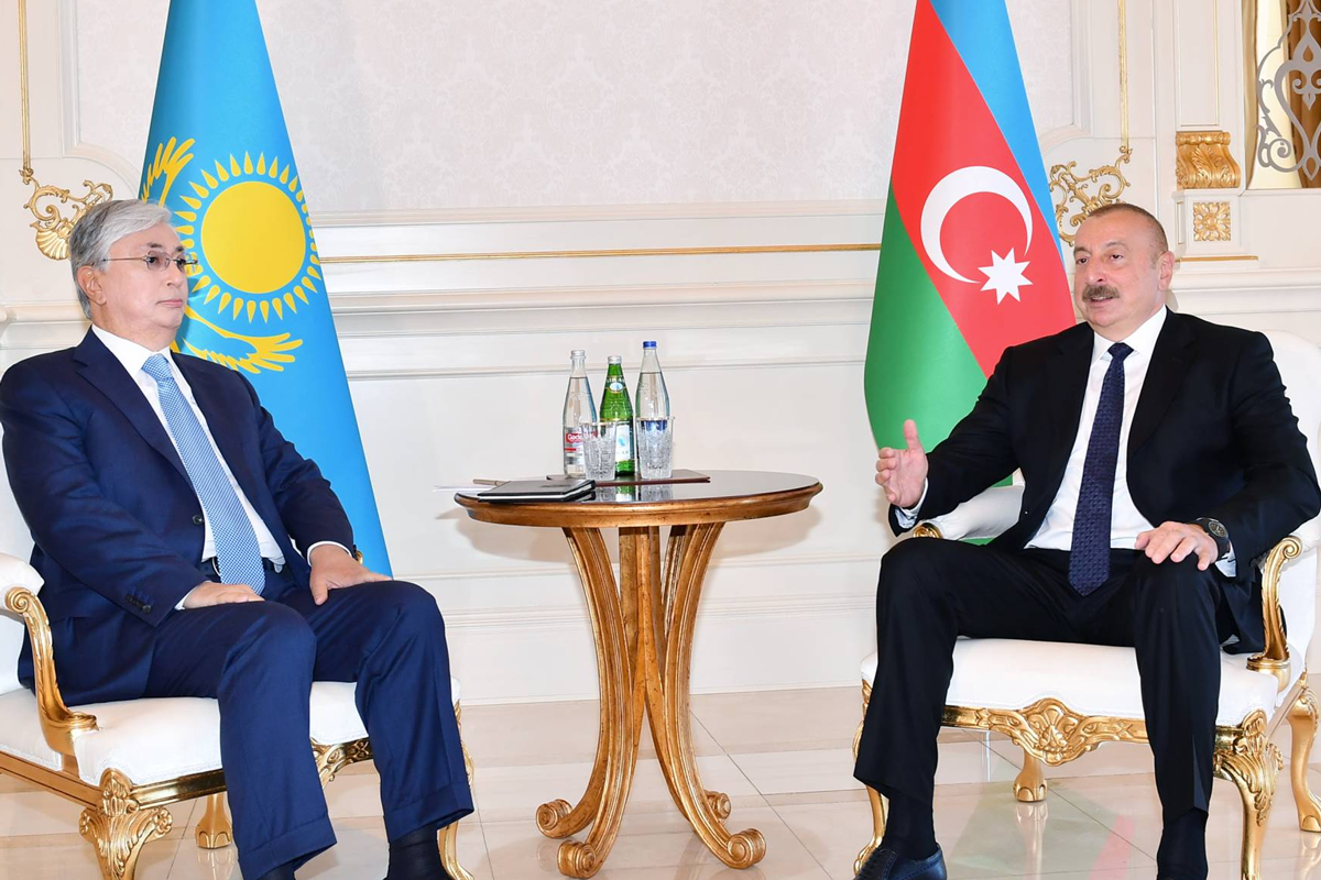 Kasım-Jomart Tokayev Azərbaycan Prezidentini təbrik edib