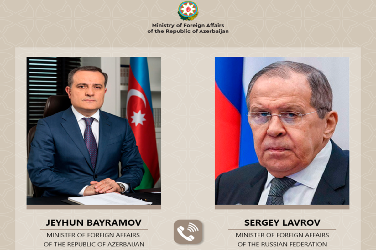 Ceyhun Bayramov Lavrova Laçın yolunun açıq olduğunu bildirib - YENİLƏNİB 