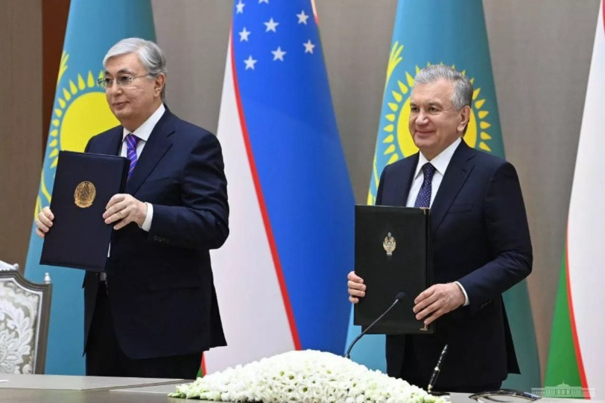 Kasım-Jomart Tokayev - Şavkat Mirziyoyev