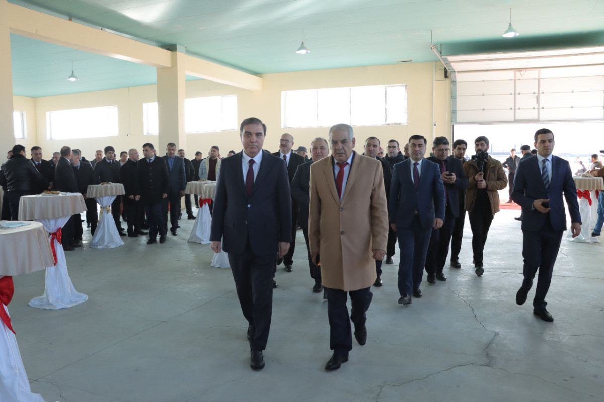 Gəncədə istehsal müəssisələrinin açılışı olub - FOTO 