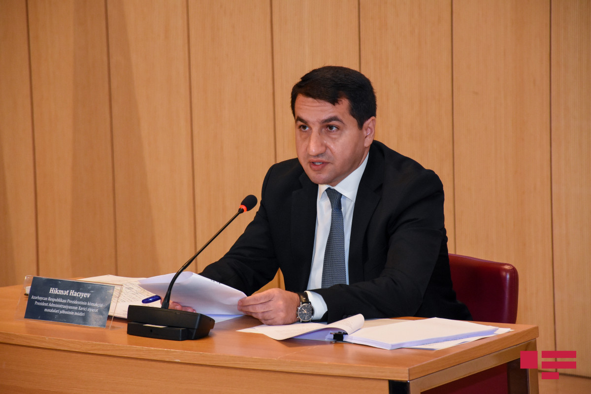 Hikmet Hajiyev, Assistant of the President of the Republic of Azerbaijan, Head of Foreign Policy Affairs Department of the Presidential Administration
