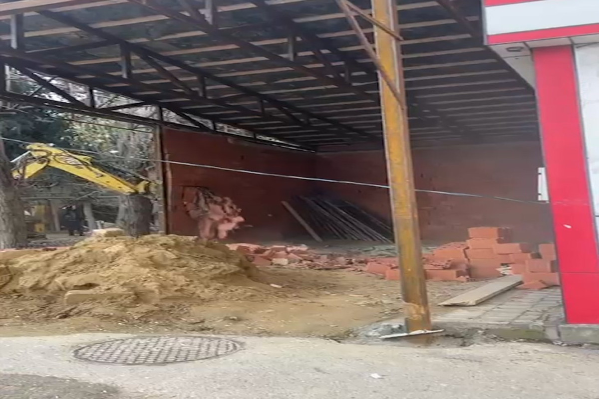 Bakıda qanunsuz tikintilərin qarşısı alınıb - VİDEO 