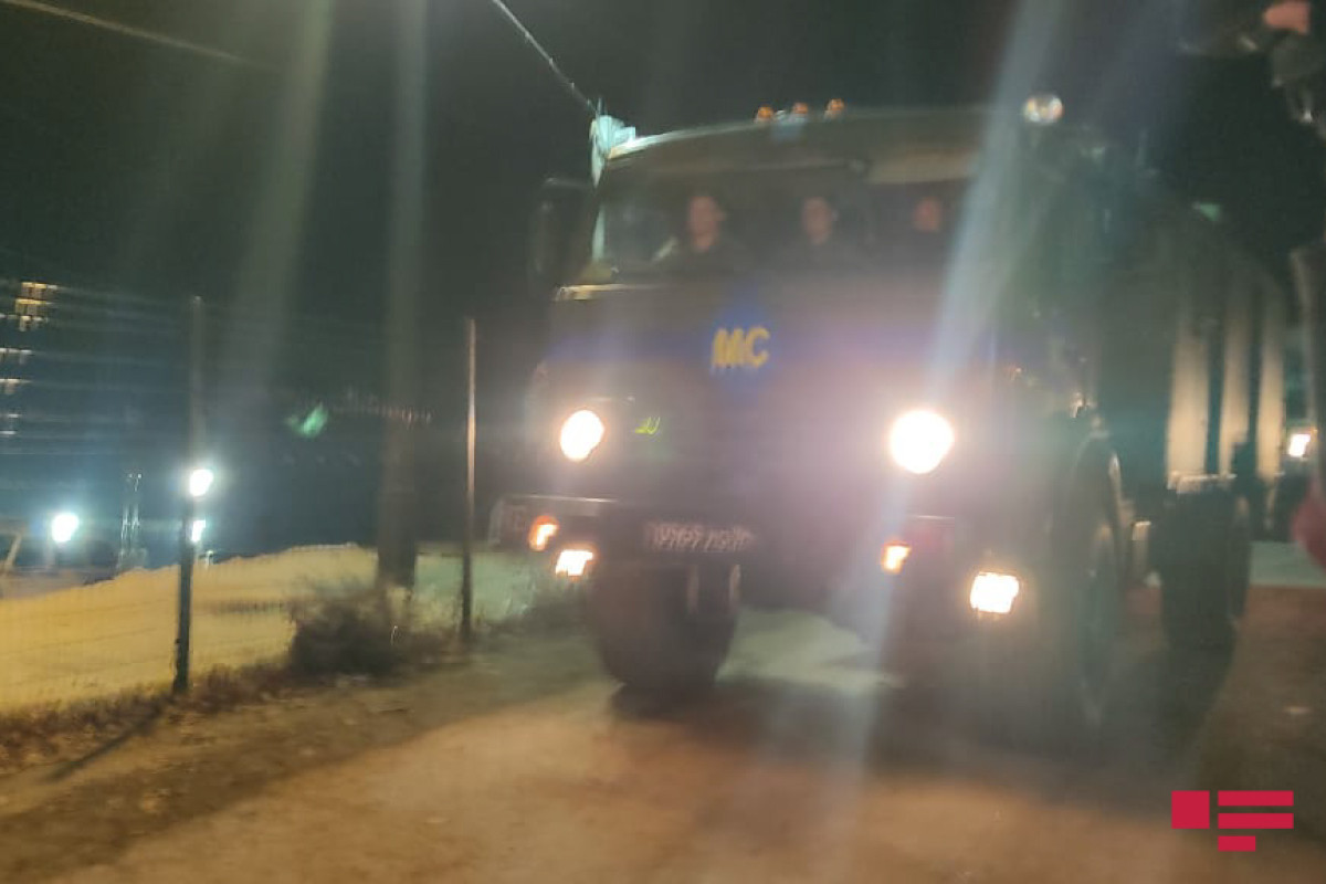 14 автомобилей снабжения РМС беспрепятственно проехали по территории проведения акции на дороге Лачин-Ханкенди - ФОТО -ВИДЕО 