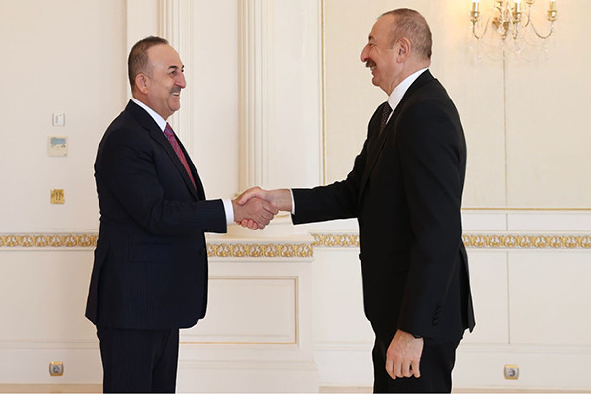 Mövlud Çavuşoğlu Prezident İlham Əliyevi təbrik edib