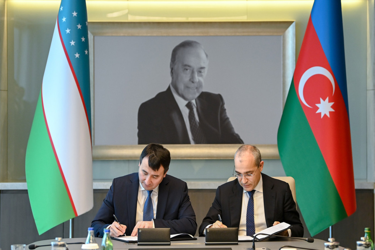 Azərbaycan-Özbəkistan İnvestisiya Fondunun yaradılması haqqında Memorandum imzalanıb - FOTO 