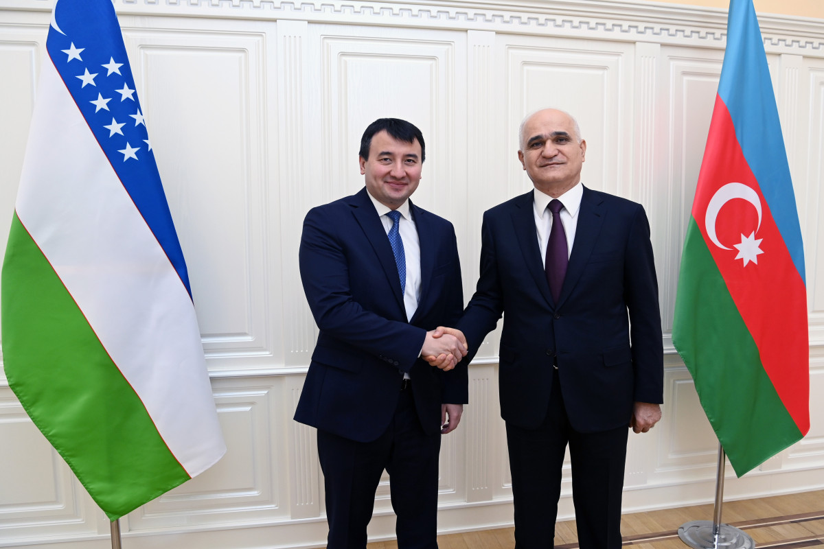 Şahin Mustafayev Özbəkistanın Baş nazirinin müavini ilə görüşüb