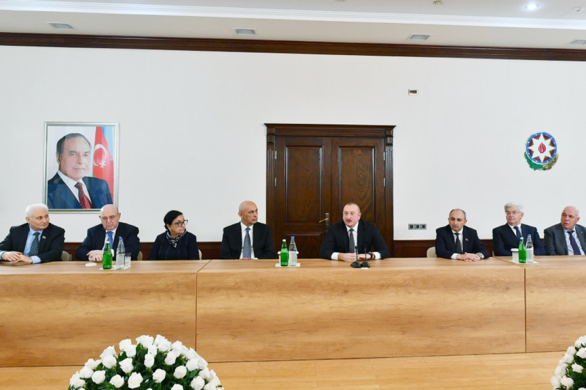Azərbaycan Prezidenti: Təbii sərvətlərimizi istismar edənlər istənilən beynəlxalq hüquqi normaya görə cinayətkardırlar