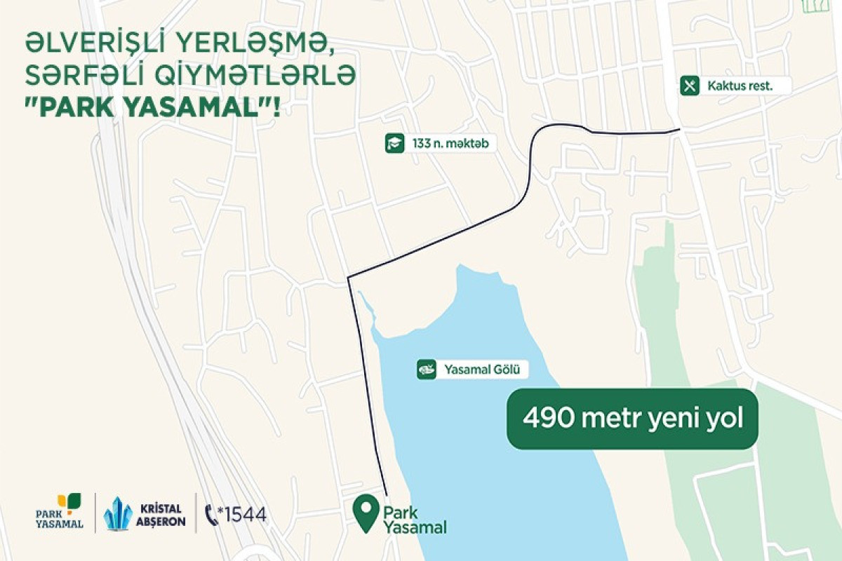Əlverişli yerləşmə və sərfəli qiymətlərlə mənzillər "Park Yasamal"da! - FOTO 