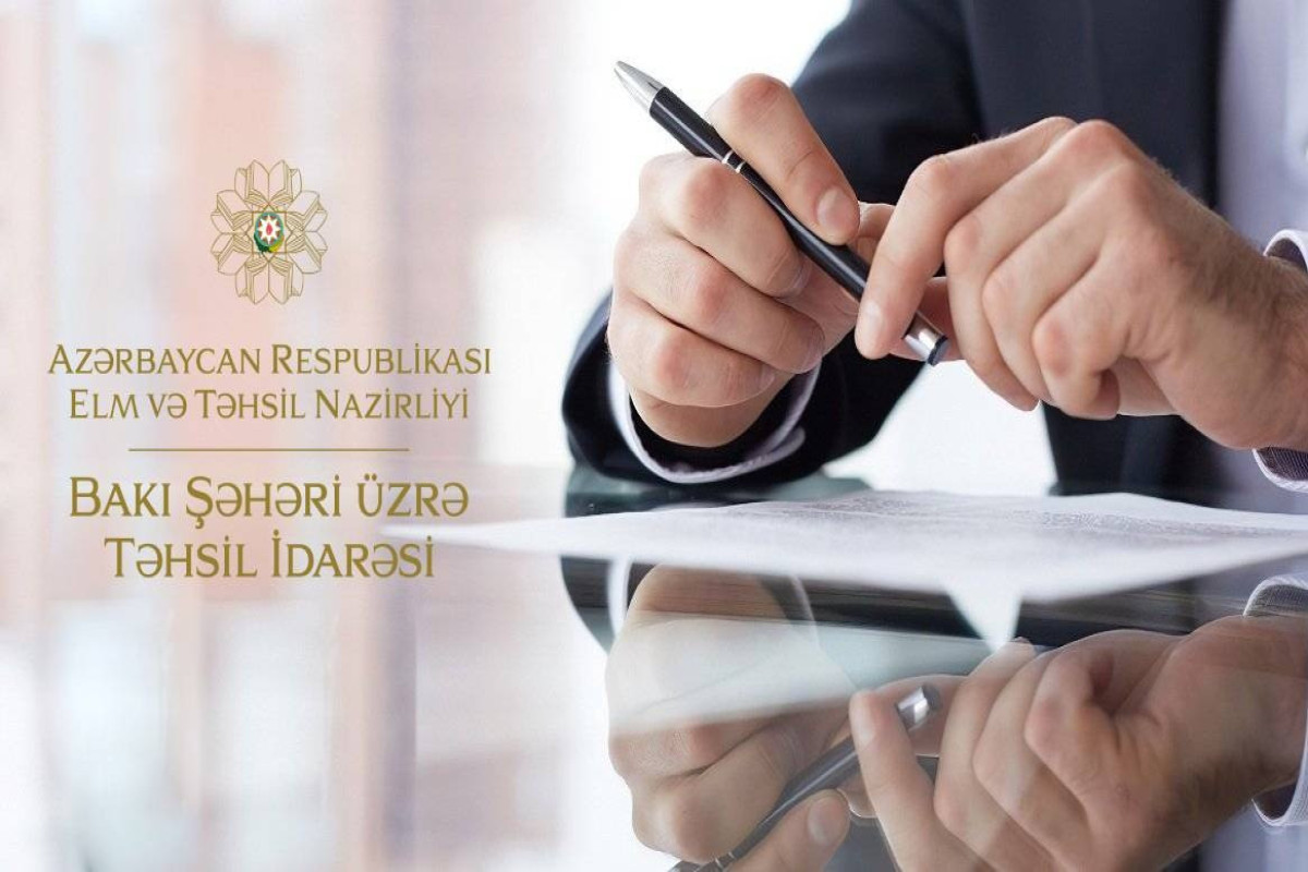 Bakıda şagird sayı 500-dək olan 3 məktəbə direktor təyin edilib
