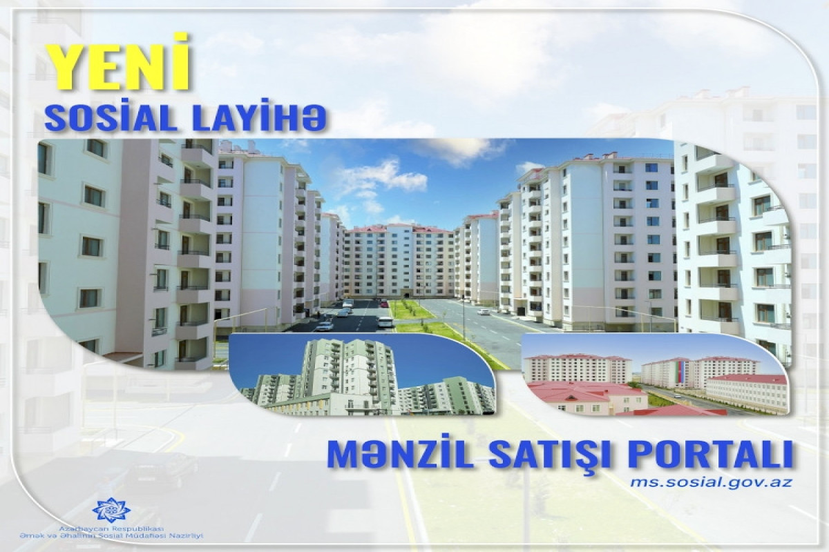 ƏƏSMN-in balansına verilən mənzillərin onlayn satışına başlanılır