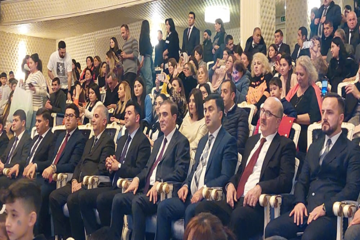 Gəncədə şəhid övladları üçün Yeni il şənliyi keçirilib - FOTO 