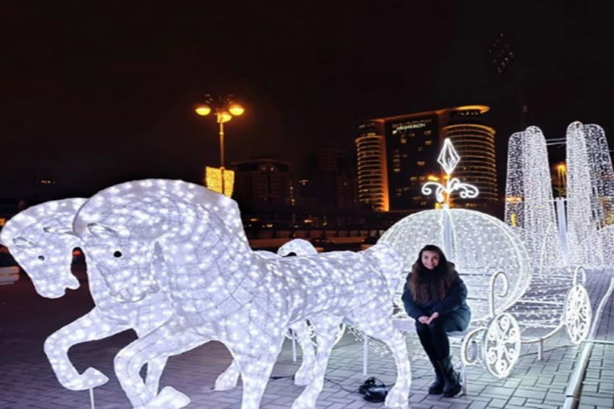Leyla Əliyeva Yeni il hazırlıqları ilə bağlı paylaşım edib