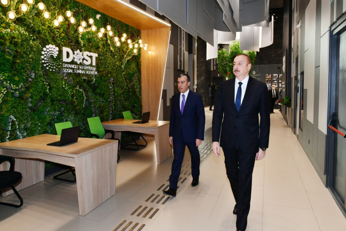 Prezident İlham Əliyev Bakıda 5 saylı DOST Mərkəzinin açılışında iştirak edib - YENİLƏNİB 