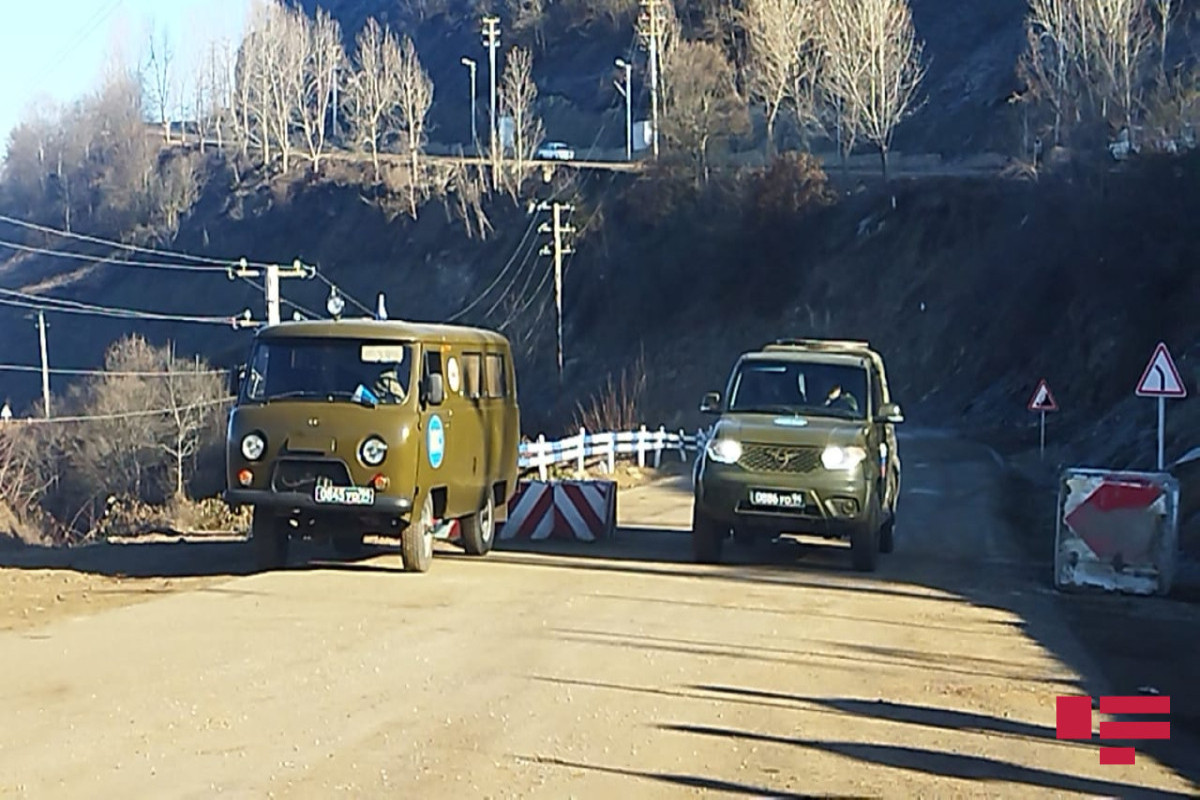 Laçın yolunda aksiya keçirilən yerdən RSK-nın daha 4 avtomobili maneəsiz keçib - FOTO  - VİDEO  - YENİLƏNİB 