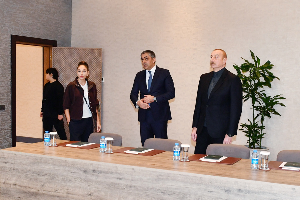 Президент и первая леди приняли участие в открытии Комплекса отдыха «Шабран» -ОБНОВЛЕНО 