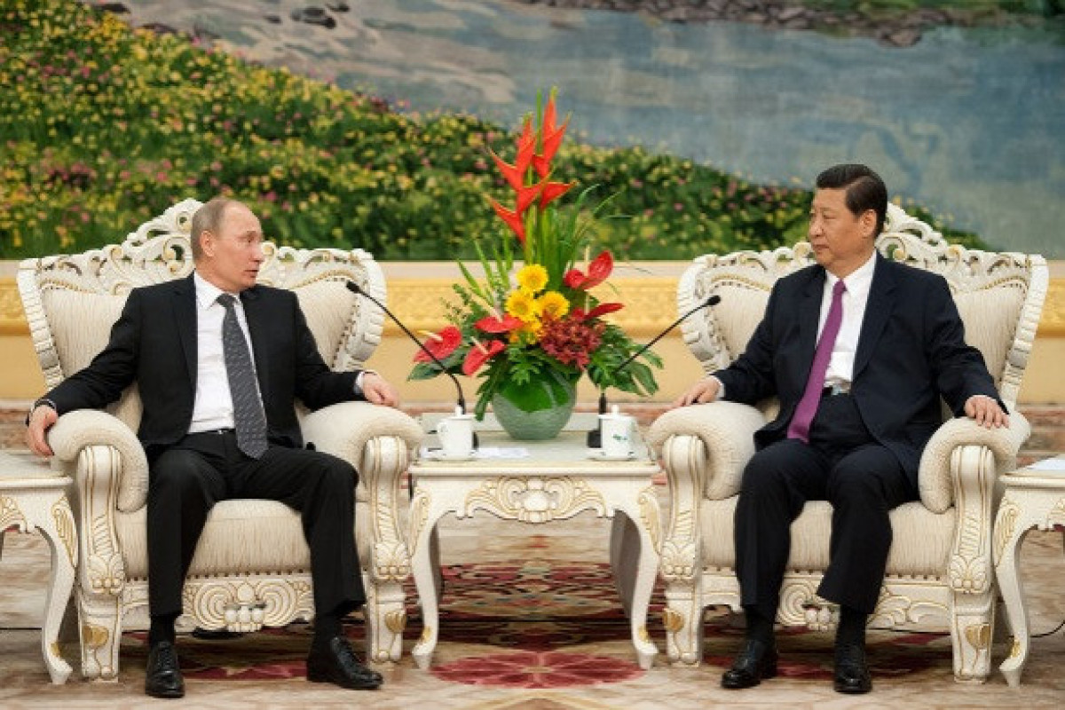 Vladimir Putin, President of Russia and Xi Jinping , President of China