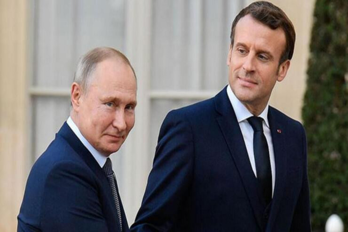 Vladimir Putin, Emmanuel Makron