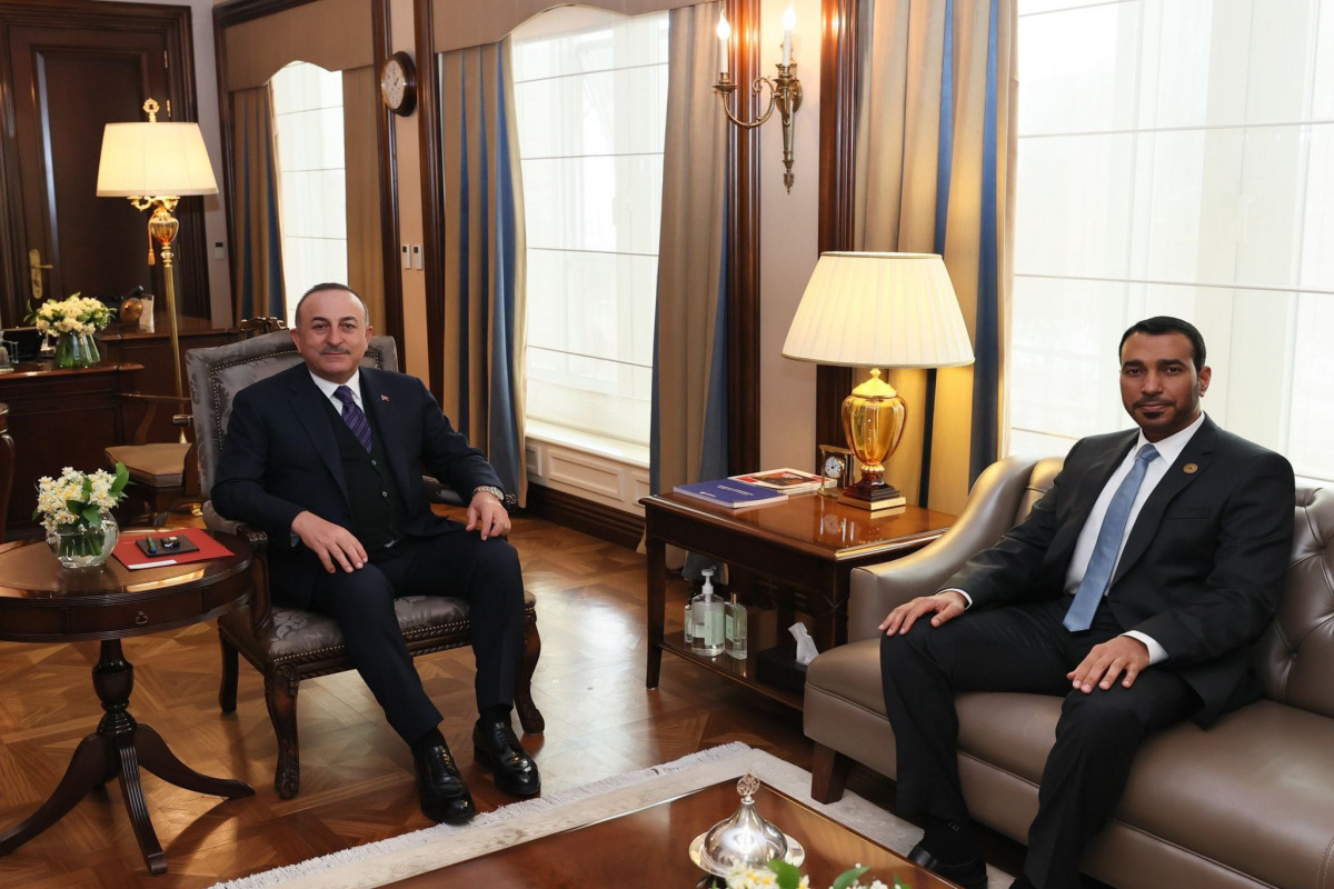 Çavuşoğlu BƏƏ-nin yeni səfirini qəbul edib