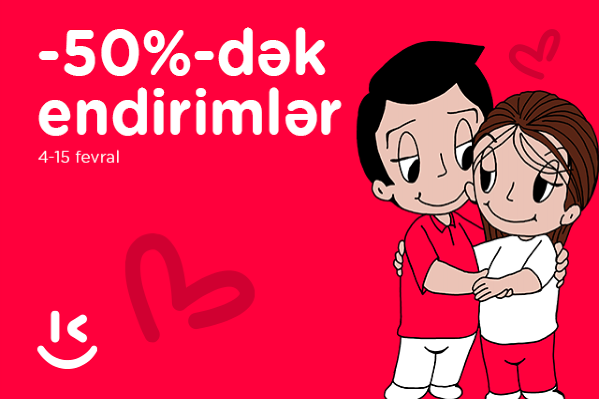 “Kontakt” bütün sevənləri 50%-dək endirimlərlə sevindirir - KAMPANİYA 