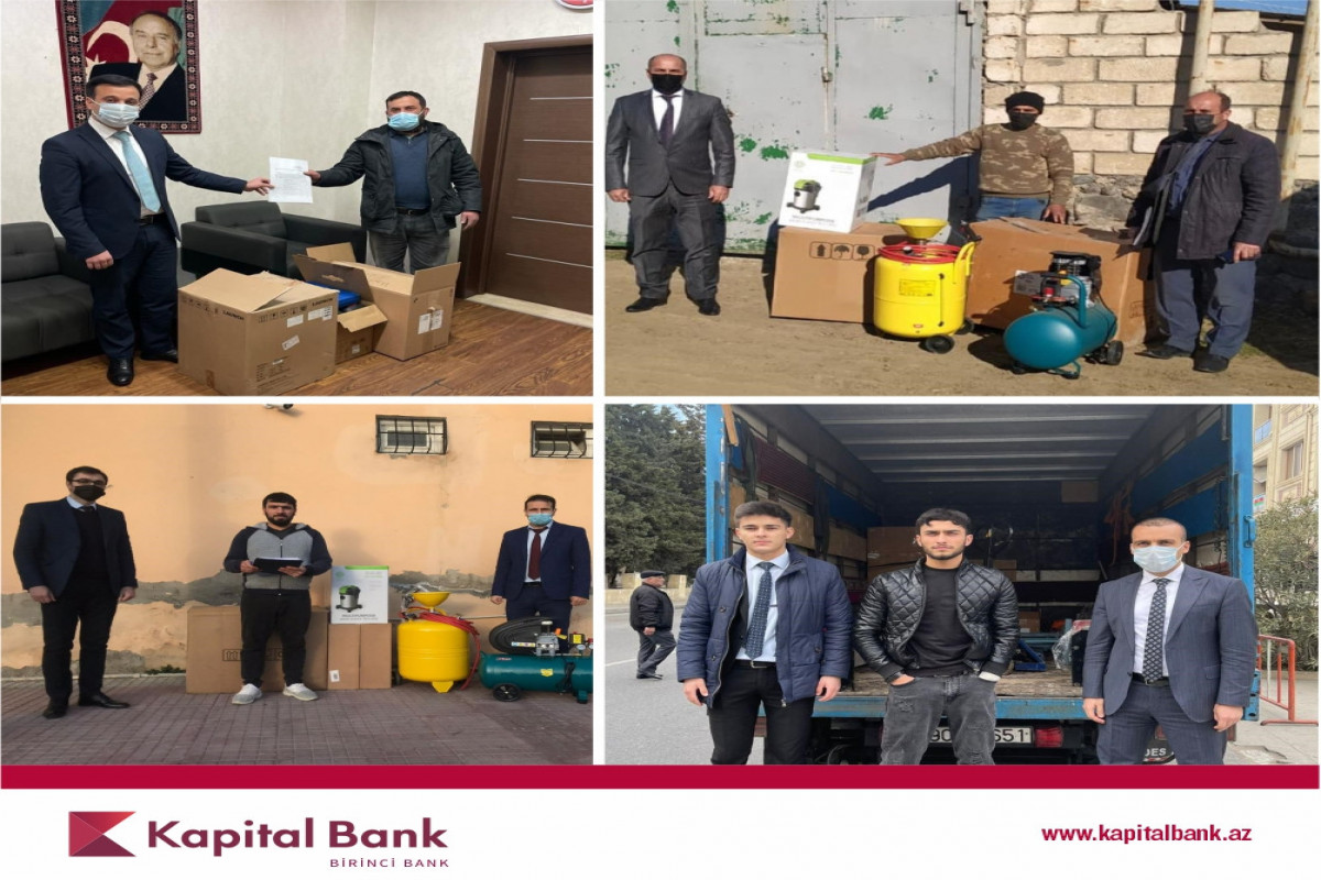 "Kapital Bank" daha bir neçə aztəminatlı ailəyə dəstək olub® 