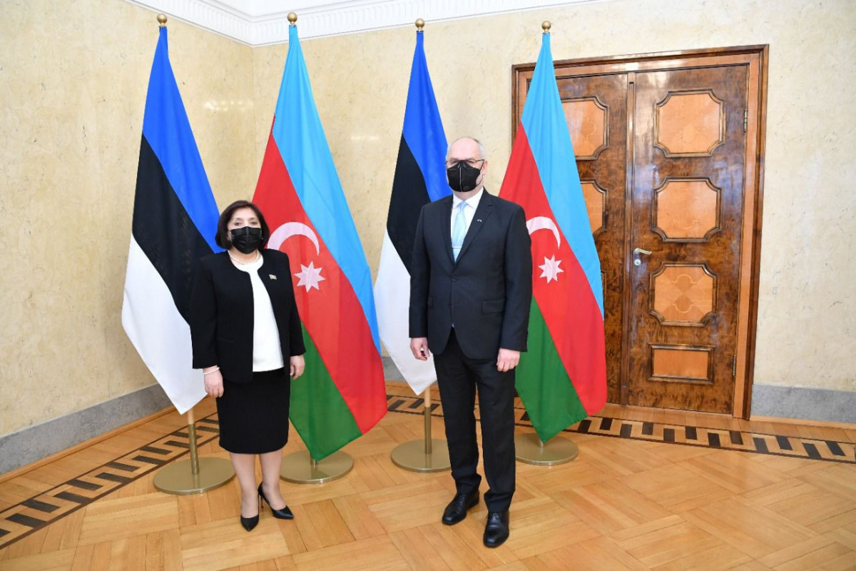 Speaker of Azerbaijani Parliament meets Estonian President