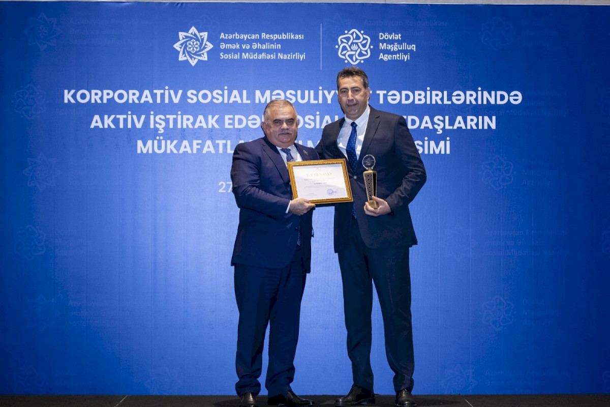 "Al Market" ƏƏSMN tərəfindən mükafatlandırılıb®  - FOTO 