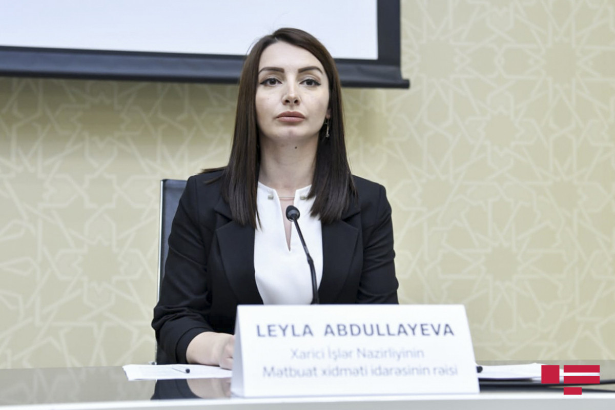Leyla Abdullayeva, Spokesperson for Azerbaijani Foreign Ministry