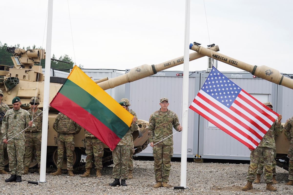 Lithuania seeks permanent U.S. troop deployment in face of Russian build-up