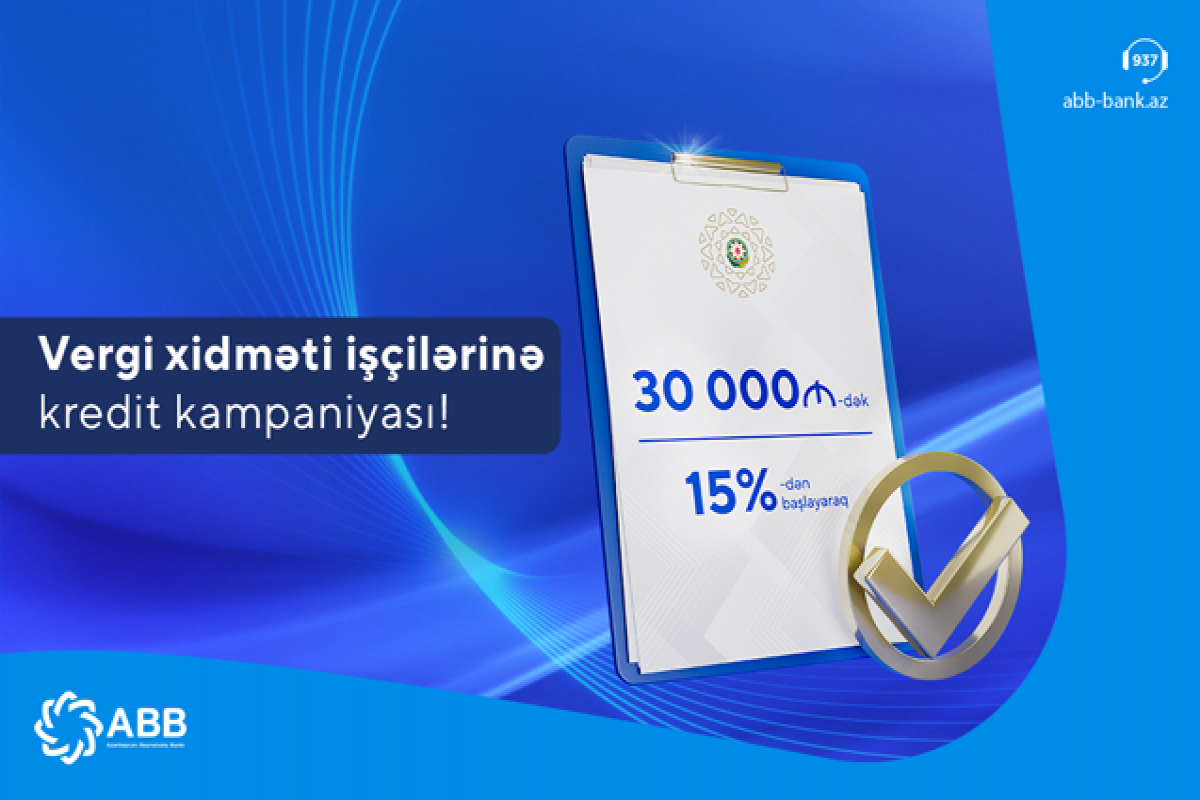 ABB vergi xidməti işçiləri üçün kampaniya keçirir® 