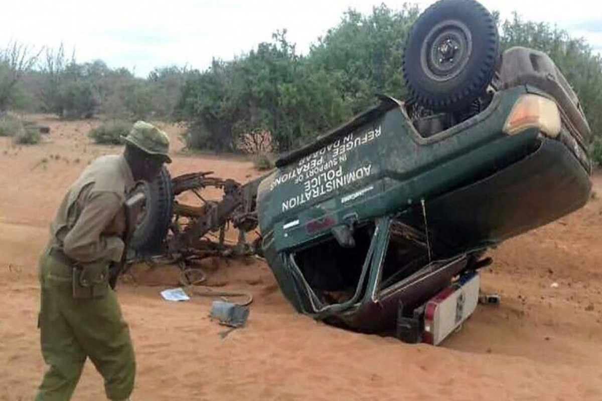 Five killed in roadside blast in northeast Kenya