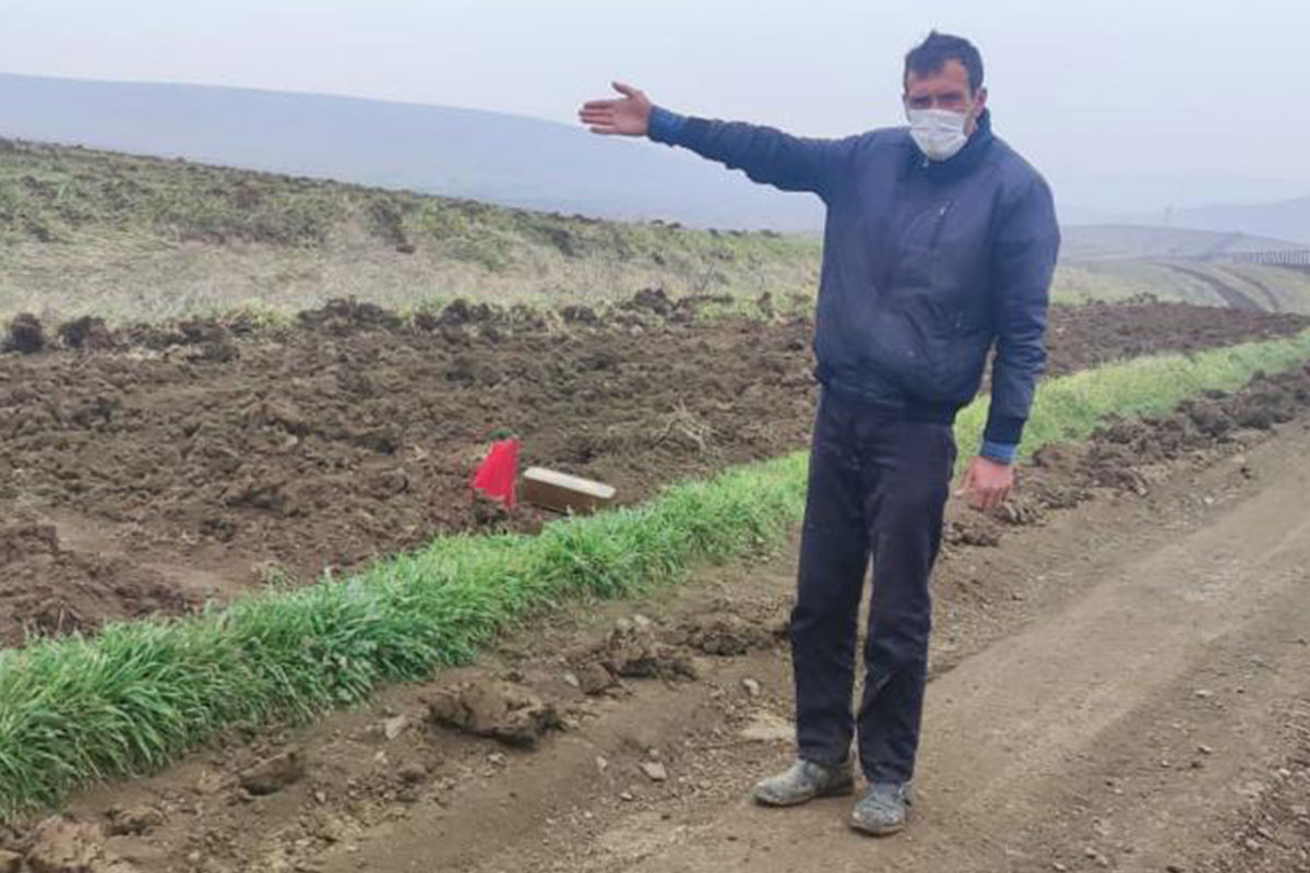 Azaraq Azərbaycan tərəfə keçən İran vətəndaşı