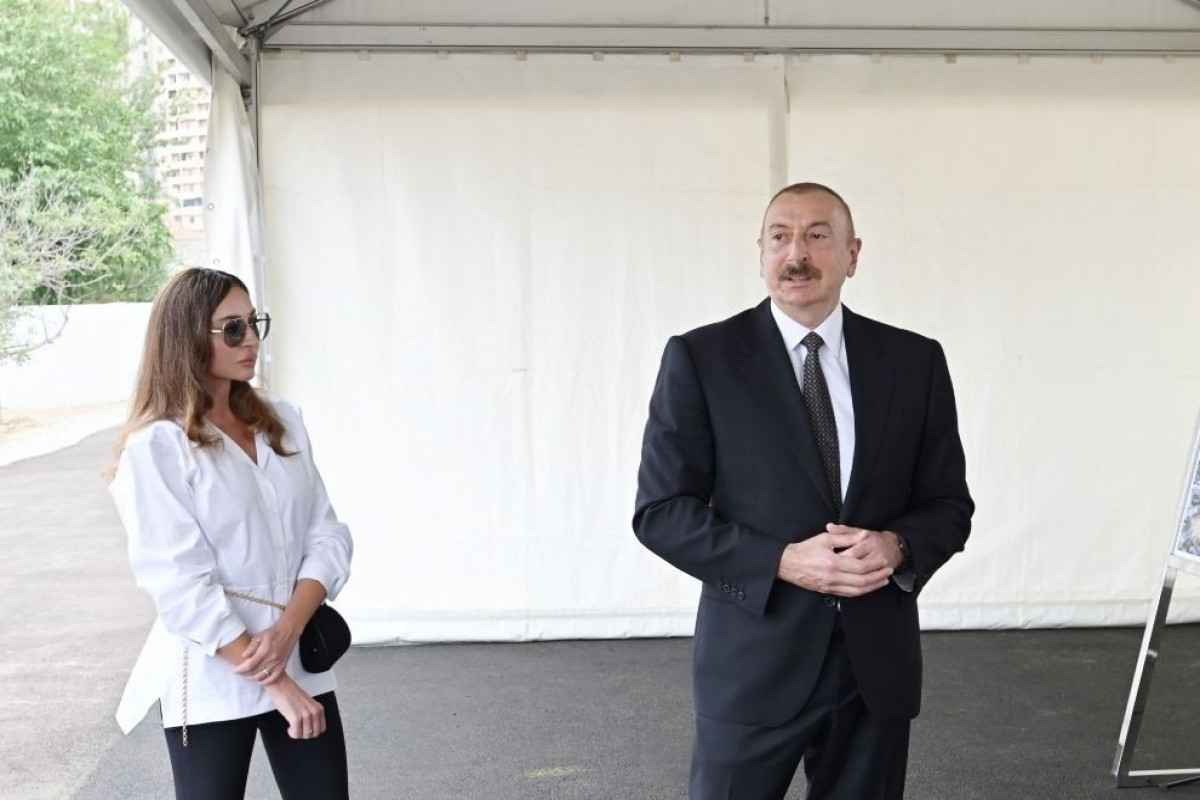 Prezident İlham Əliyev və birinci xanım Mehriban Əliyeva