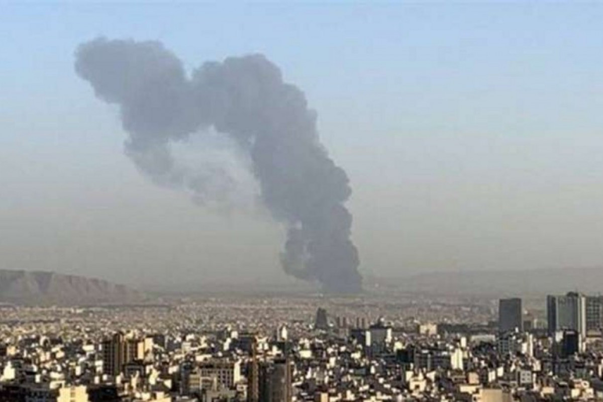 İranda SEPAH-ın hərbi bazasında yanğın olub