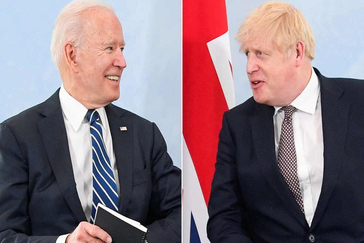 Co Bayden və Boris Conson və