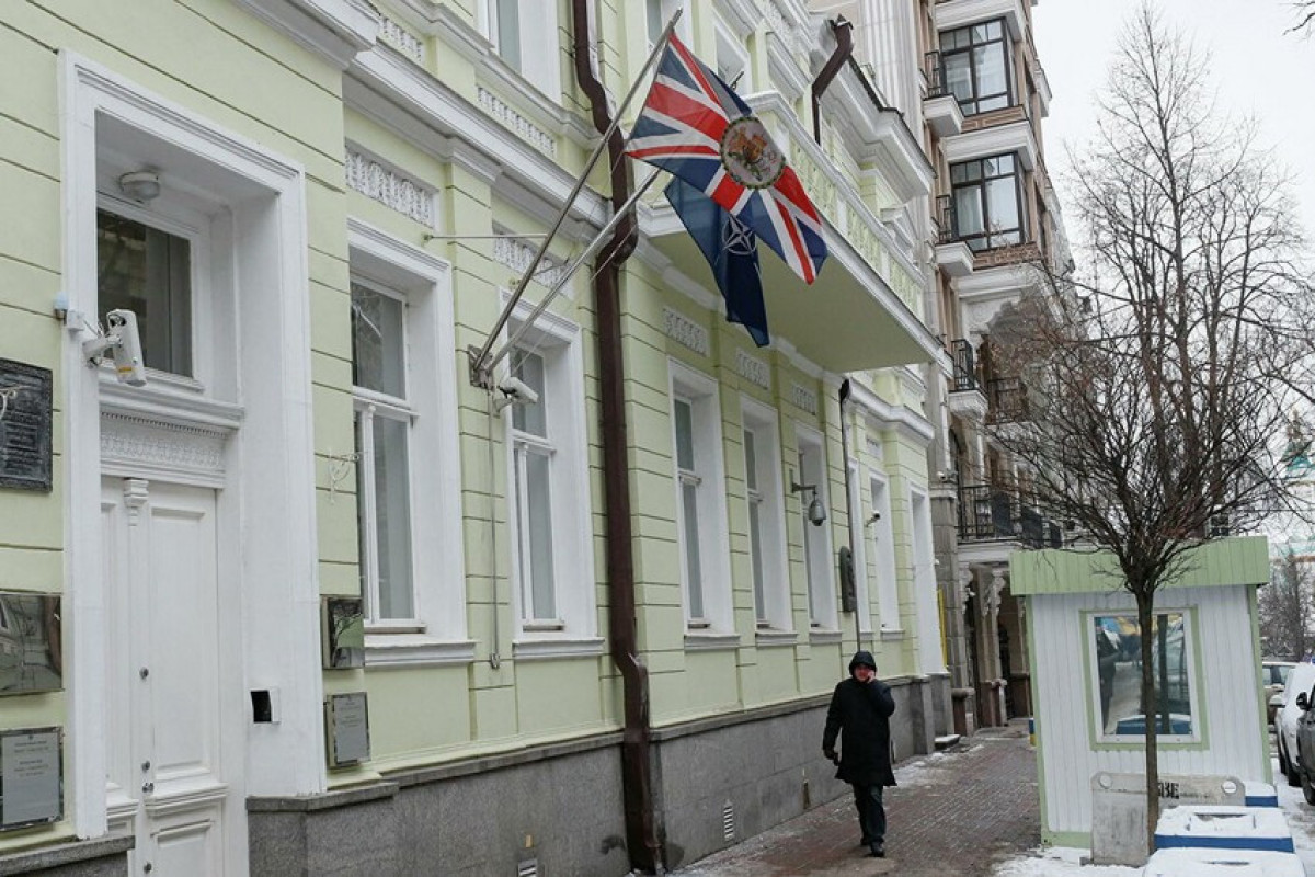 Britaniya səfirliyinin əməkdaşlarının bir hissəsi Kiyevdən Lvova köçürülüb